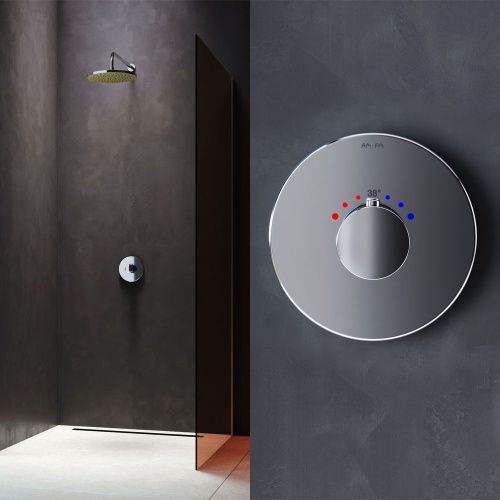 Смеситель для душа Am.Pm Like F8075500 встраиваемый в стену хром с термостатом - фото 4