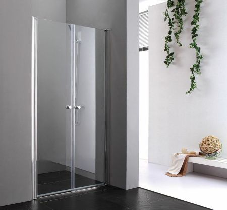 Душевая дверь Cezares ELENA ELENA-W-B-2-160-C-Cr 160х195 стекло прозрачное профиль хром