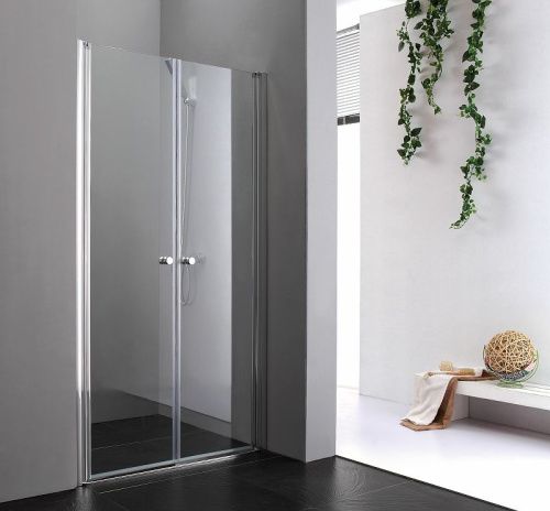 Душевая дверь Cezares ELENA ELENA-W-B-2-140-C-Cr 140х195 стекло прозрачное профиль хром - фото 2