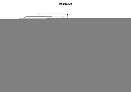 Душевая кабина Niagara Promo P80/40/MT 80х80 четверть круга с крышей ориентация универсальная - фото 4