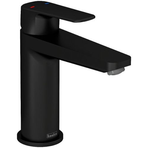 Смеситель Teska QUARS E5618 на раковину черный