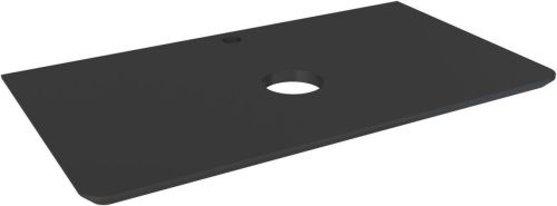 Столешница Aquanet Эмбер 00330476_old 80х50 накладная цвет черный