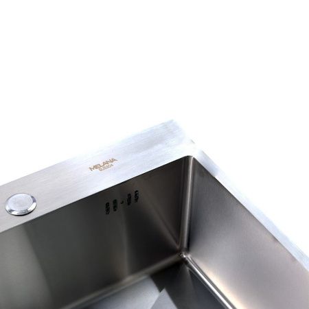 Кухонная мойка Melana ProfLine H5138F сатин 50х40 цвет серый поверхность матовая