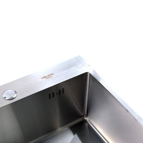 Кухонная мойка Melana ProfLine H5138F сатин 50х40 цвет серый поверхность матовая - фото 4