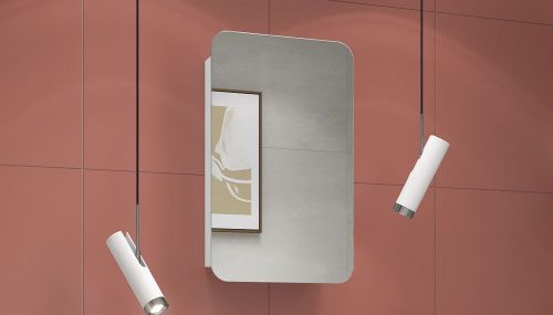 Зеркало-шкаф Velvex BIO zsBIO.40-21.11 40х60 подвесной цвет белый - фото 3