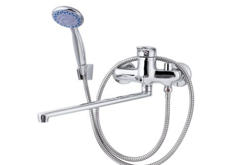Cмеситель для ванны и душа TSARSBERG TSB-942-1207 настенный хром - фото 2