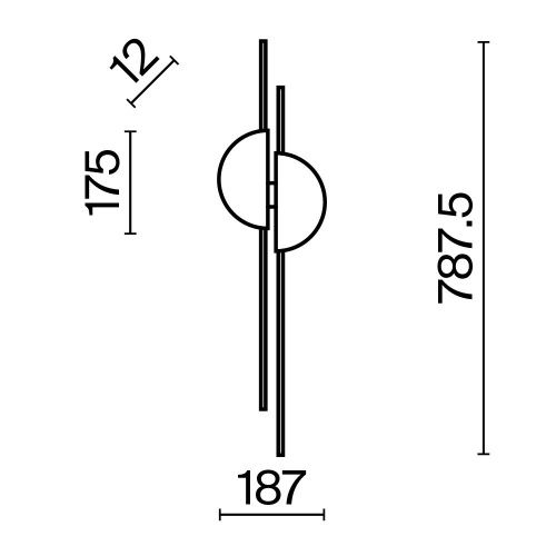 Бра Maytoni Skyline MOD179WL-L22BS4K - фото 4