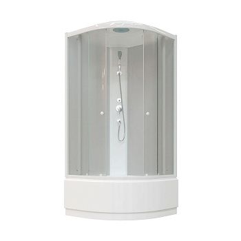 Душевая кабина Parly Effect EF1021 100х100 четверть круга с крышей ориентация универсальная