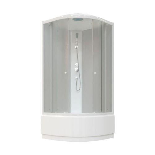 Душевая кабина Parly Effect EF1021 100х100 четверть круга с крышей ориентация универсальная