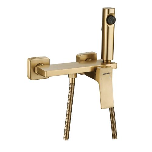 Гигиенический душ со смесителем Shevanik S6105G-1 золото - фото 2