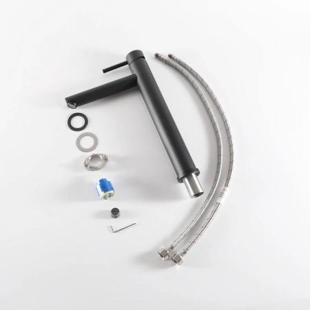 Смеситель для раковины Gid Cascada SS080BMD на столешницу черный