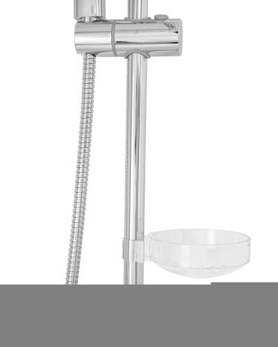 Душевая стойка Agger Fresh S001cr настенная цвет хром - фото 5