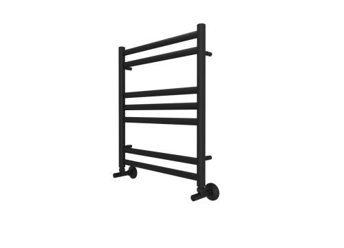 Полотенцесушитель водяной Aquatek Оберон AQ RO0760BL 50х60 черный - фото 3
