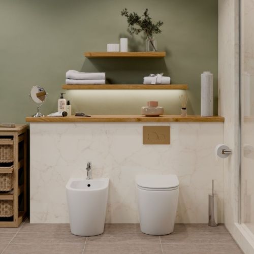 Биде напольное Iberica Blanca Bilbao bide IB.BLA.B32 цвет белый - фото 5