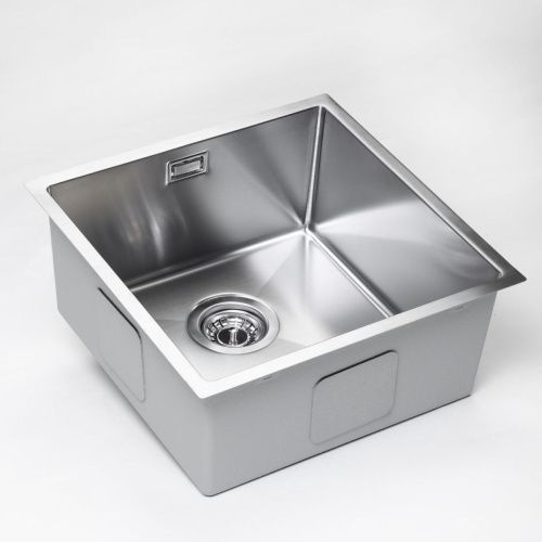 Кухонная мойка Grandex Aqua PROLINE 44 303413 45х45 цвет серый поверхность матовая - фото 2