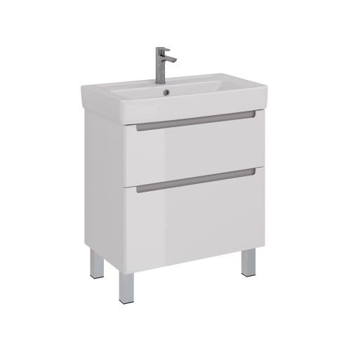 Тумба под раковину LeMark Buno LM04B80T 70х50 напольная цвет белый - фото 5