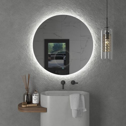 Зеркало с подсветкой Onika Сола 206086 60х60 подвесное - фото 3