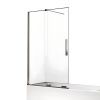 Душевая шторка на ванну New Trendy SMART EXK-4095 90х150 стекло прозрачное профиль хром ориентация универсальная
