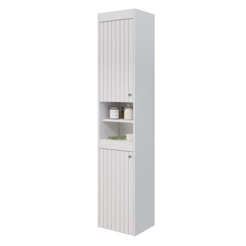 Шкаф-пенал LeMark Romance LM07R35P 40х170 напольный цвет белый - фото 2