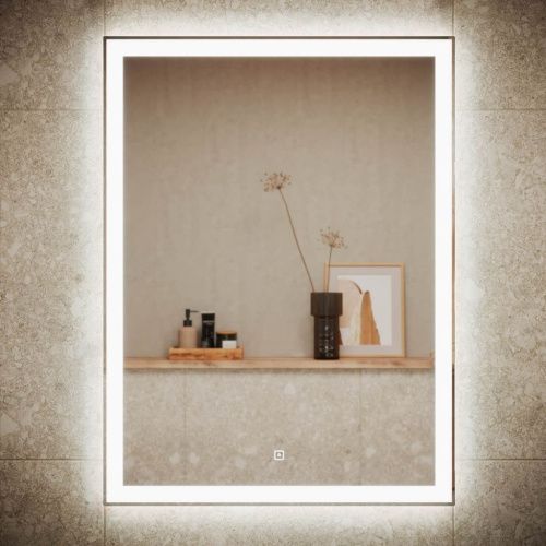 Зеркало с подсветкой Sancos City CI600 60х80 подвесное - фото 3