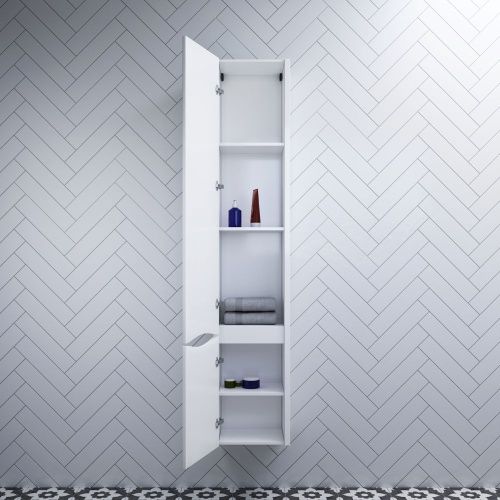 Шкаф-пенал Am.Pm Like M80CHL0356WG 40х180 подвесной цвет белый - фото 3