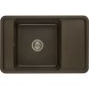 Кухонная мойка Aquaton Беллис 1A725032BS280 80х50 цвет коричневый поверхность матовая