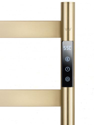 Полотенцесушитель электрический Wonzon & Woghand Essen WW-A406-BG 50х95 золото - фото 4
