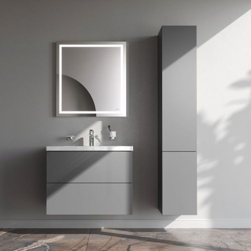 Тумба под раковину Am.Pm Gem M90FHX07522GM 80х40 подвесная цвет серый - фото 5