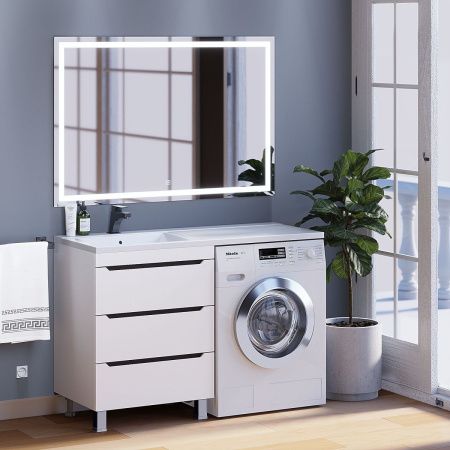 Тумба под раковину Uperwood Tanos 291020259 60х50 напольная цвет белый