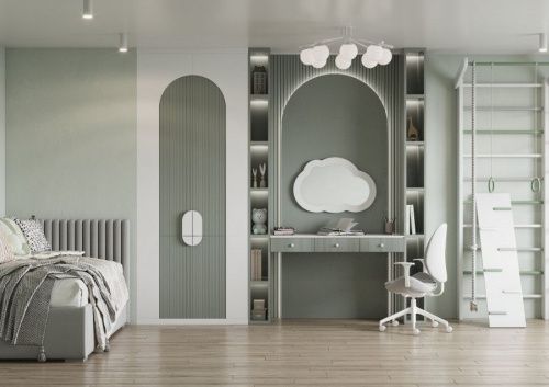 Зеркало Aquaton Каспер 1A283602CRE20 80х50 подвесное - фото 4