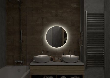 Зеркало Continent Ajour ЗЛП528 60х60 подвесное