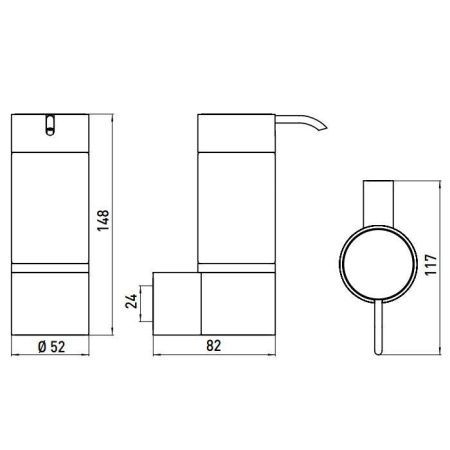 Дозатор Emco System2 3521 001 00