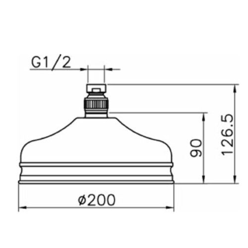 Верхний душ Cisal Shower 05.SO.19.AC Акция никель - фото 2