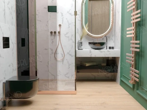 SPC ламинат Norland Vakre 1022-5 Brit толщина 0.4 см 43 класс 1220х183 - фото 2