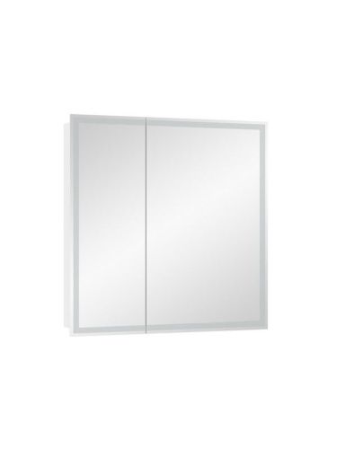 Зеркало-шкаф Continent Allure МВК045 80х80 подвесной цвет белый - фото 3