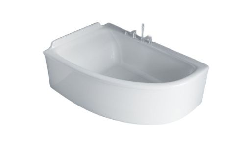 Ванна из литьевго мрамора Astra-Form Анастасия 01010025 180х125 угловая асимметричная с ножками - фото 4