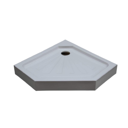 Душевой поддон из ABS-пластика Cerutti SPA P101 100х100 белый с ножками