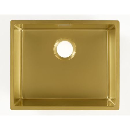Кухонная мойка Grandex Aqua 5011361 55х45 цвет золото поверхность матовая