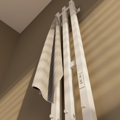 Полотенцесушитель электрический Altasan АргоПроф АргоПроф12017БМ 15х120 белый - фото 5