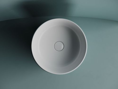 Раковина из сантехнического фарфора Ceramica Nova ELEMENT CN6073MW 40х40 накладная цвет белый без отверстий под смеситель - фото 4