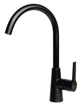 Смеситель для кухни Paulmark HOLSTEIN Ho212065-418 на мойку черный