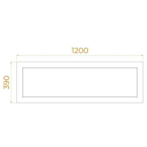Экран фронтальный для поддона RGW 16230911-12a - фото 2