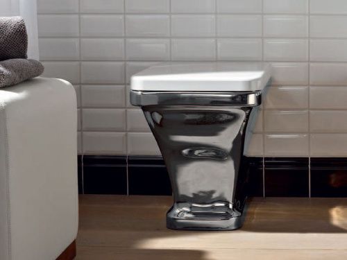 Биде напольное Scarabeo Butterfly 4009 цвет белый