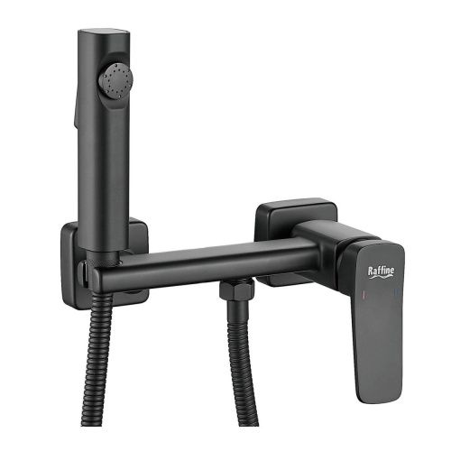 Гигиенический душ со смесителем Raffine F0599H-1 черный - фото 2