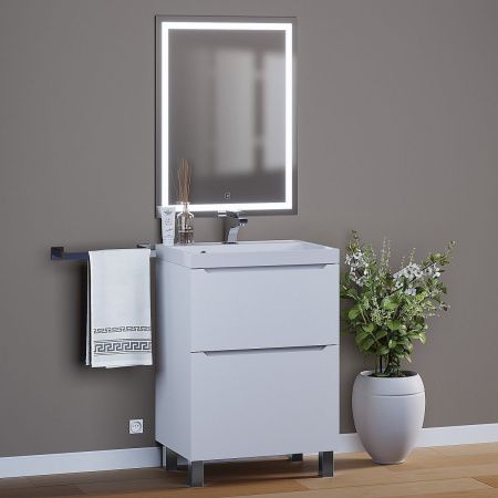 Тумба под раковину Uperwood Tanos 291120329 60х50 напольная цвет белый