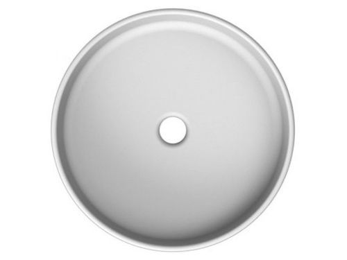 Раковина из сантехнического фаянса Scarabeo Thin-Line 8029 50х50 накладная цвет белый