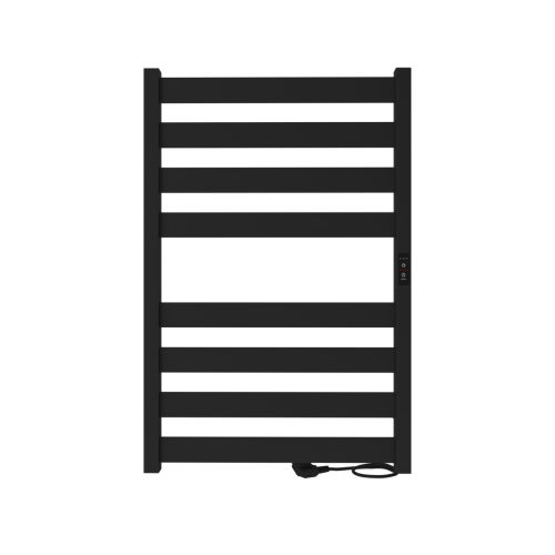 Полотенцесушитель электрический Indigo Oktava Slim 5 LСLOKS5E80-50BRRt 55х80 черный - фото 3