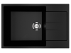 Кухонная мойка Ulgran Classic U-602-344 75х50 цвет черный