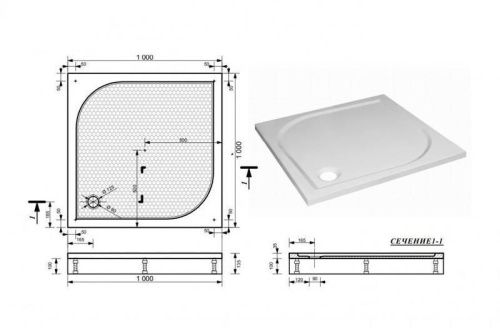 Экран для поддона Эстет Гамма ФР-00000883 - фото 2