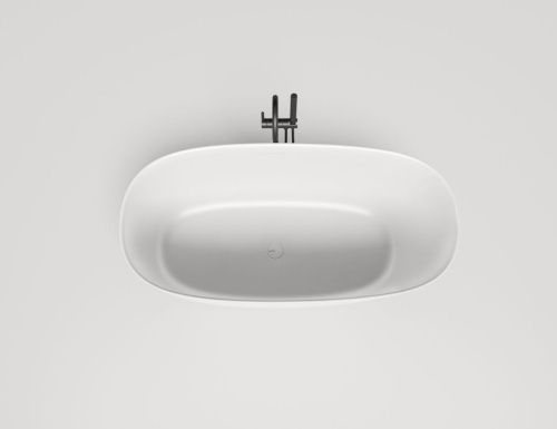 Ванна из литьевго мрамора Salini SOFIA 102518G 150х75 отдельностоящая овальная - фото 3